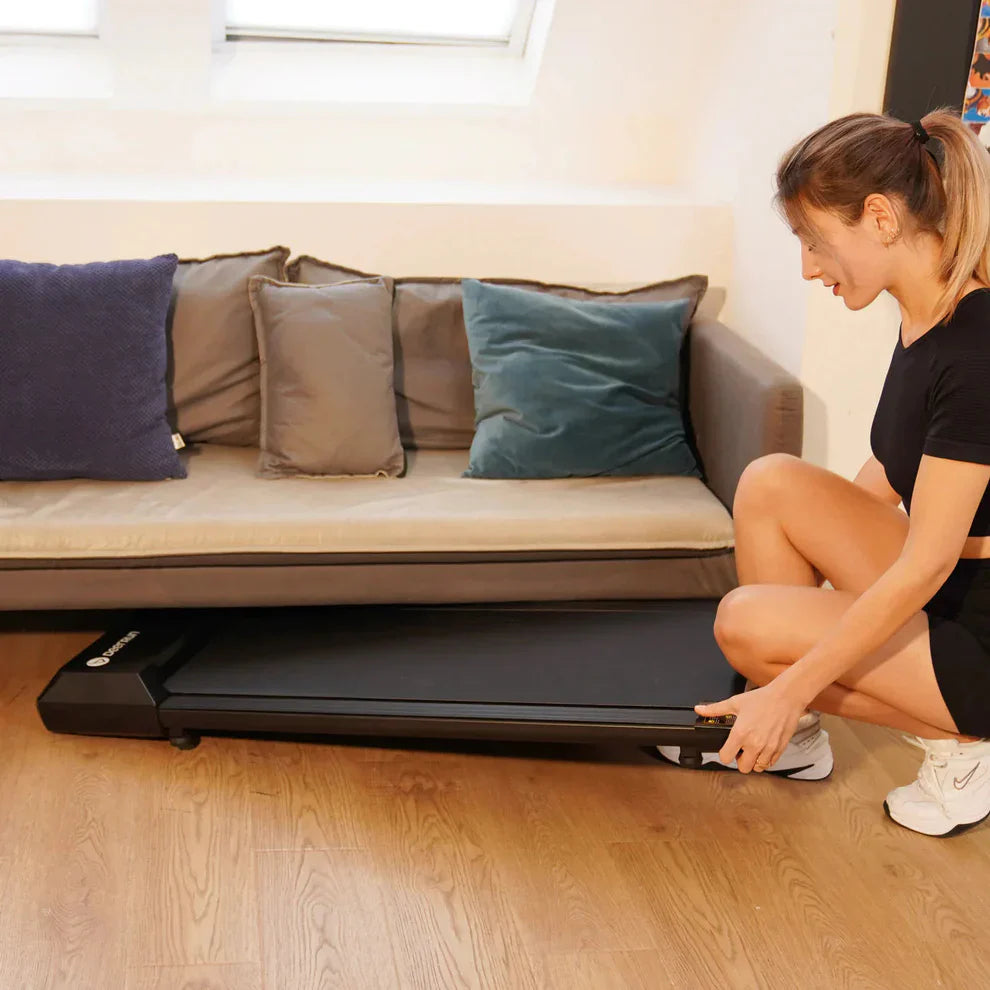 Foldable Silent Treadmill - Space Saving