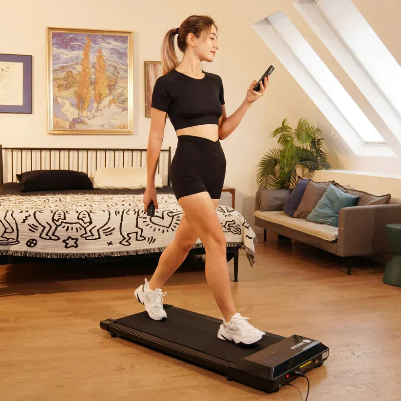 Foldable Silent Treadmill - Space Saving
