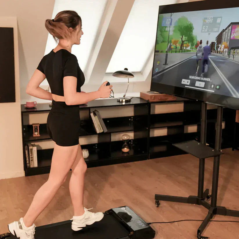 Foldable Silent Treadmill - Space Saving